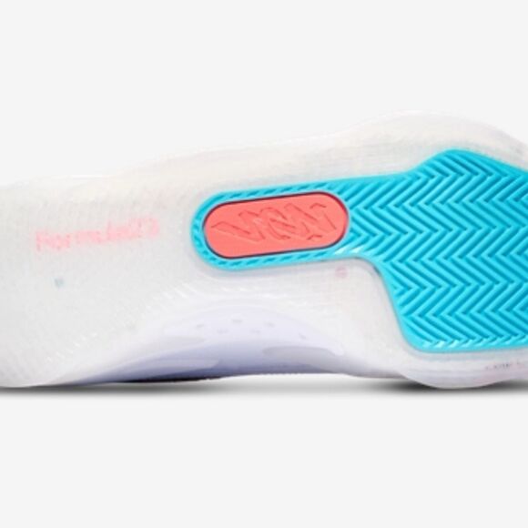 Jordan Zion 3 NRG 3D Shoes- Football Grey/Flash Crimson/Chlorine Blue/Black - Picture 7 of 13